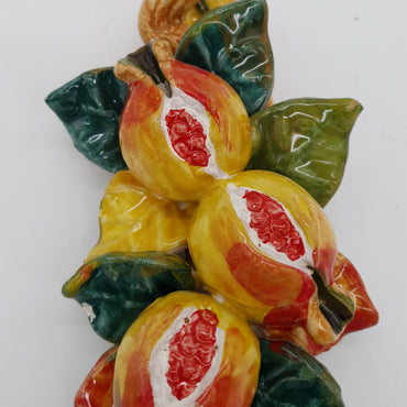 Small Ceramic Pomegranate Branch