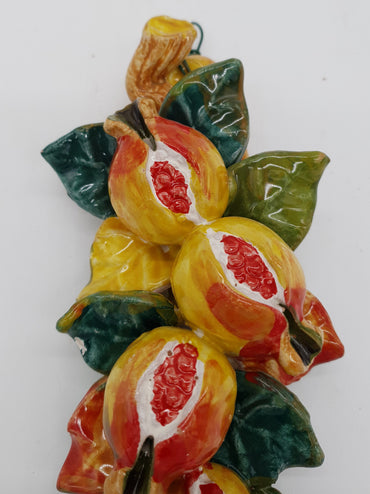Small Ceramic Pomegranate Branch