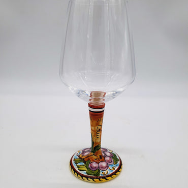 Goblet for Ceramic Wine and Red Grape Glass