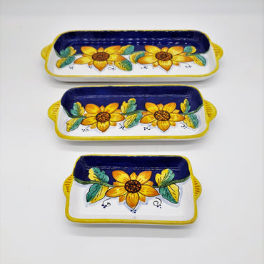 Vassoio Decoro Girasole Gambino