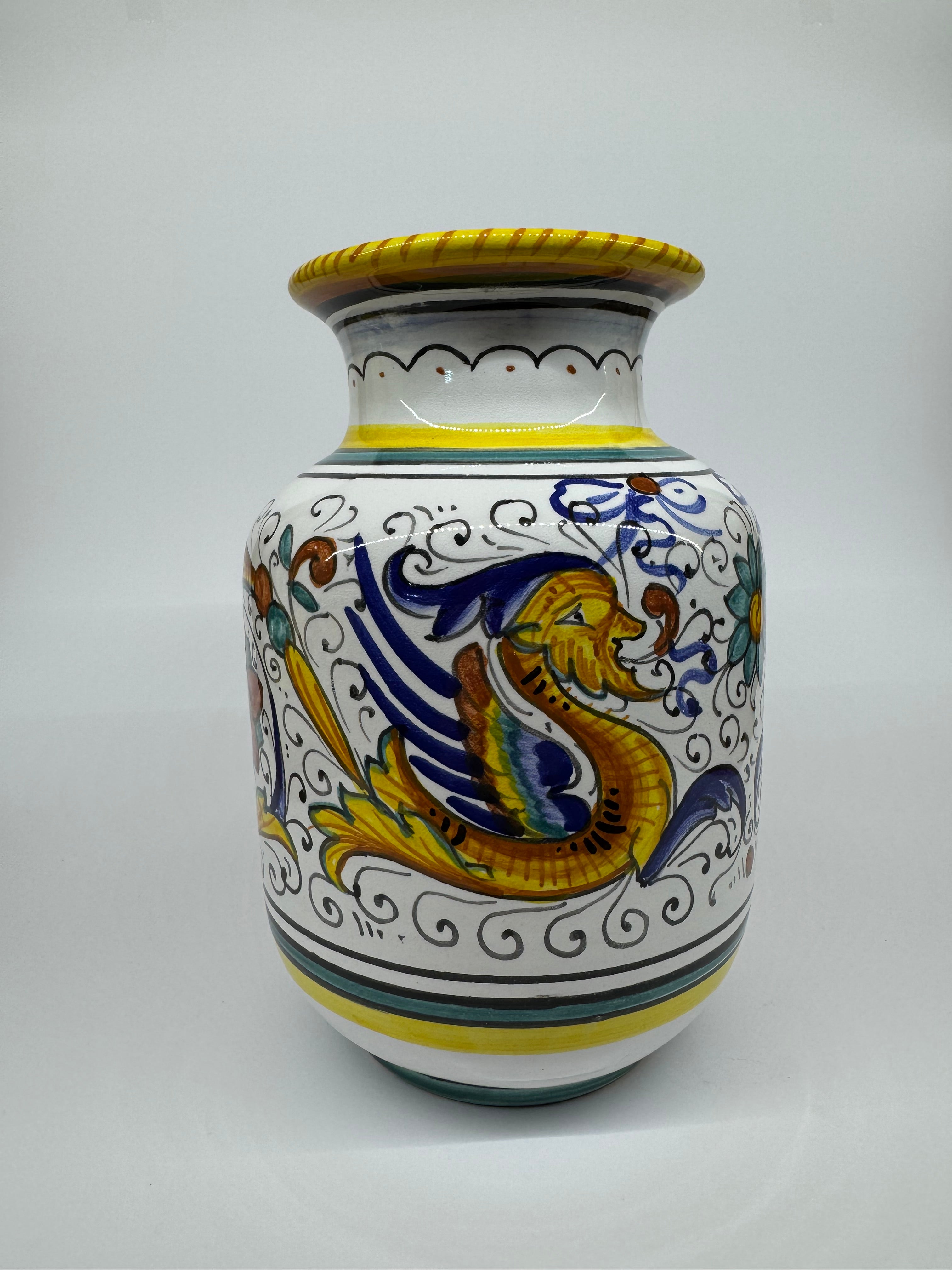 Vaso Pancia Palla Decoro Raffaellesco