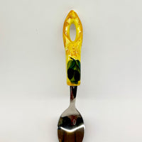 Cucchiaino da Caffè in Acciaio e Ceramica