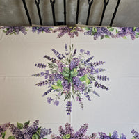 Digital Lavender Tablecloth