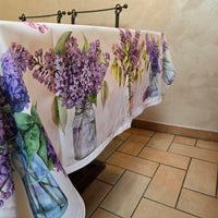Digital Lavender Tablecloth