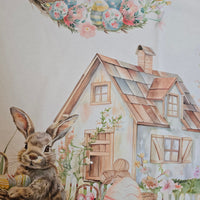 Tablecloth with Easter Eggs and Mills Digital 