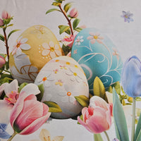 Digital Easter Eggs Tablecloth