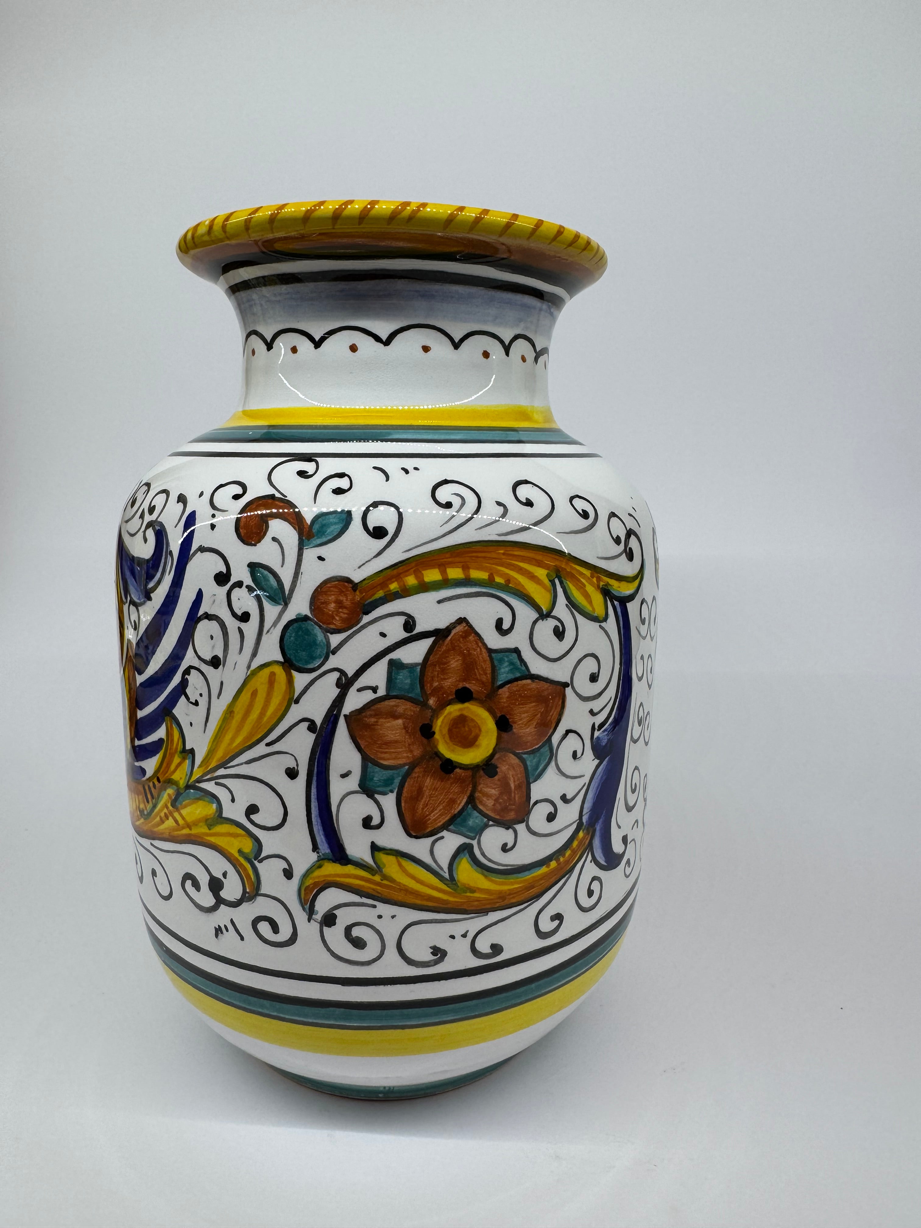 Vaso Pancia Palla Decoro Raffaellesco