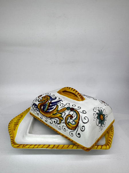 Porta Burro Rettangolare Decoro Raffaellesco