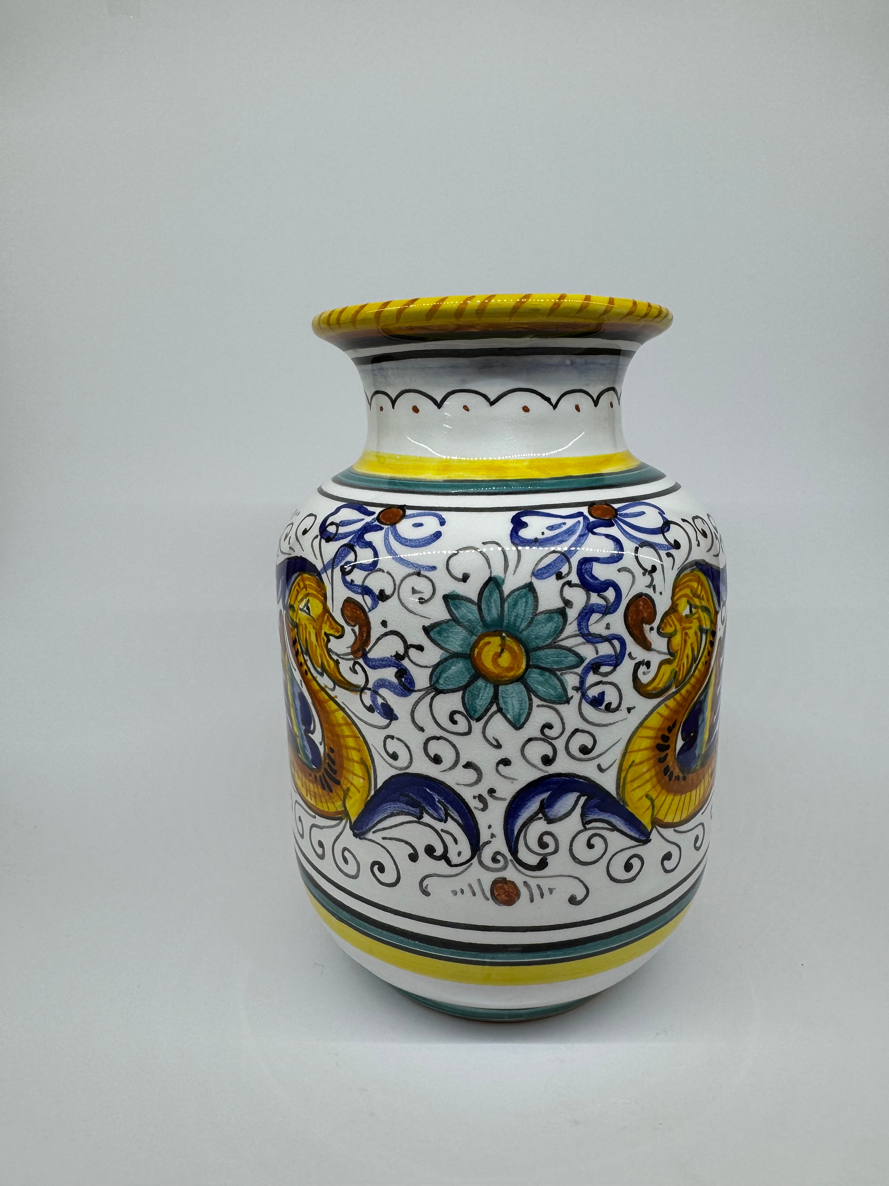 Vaso Pancia Palla Decoro Raffaellesco
