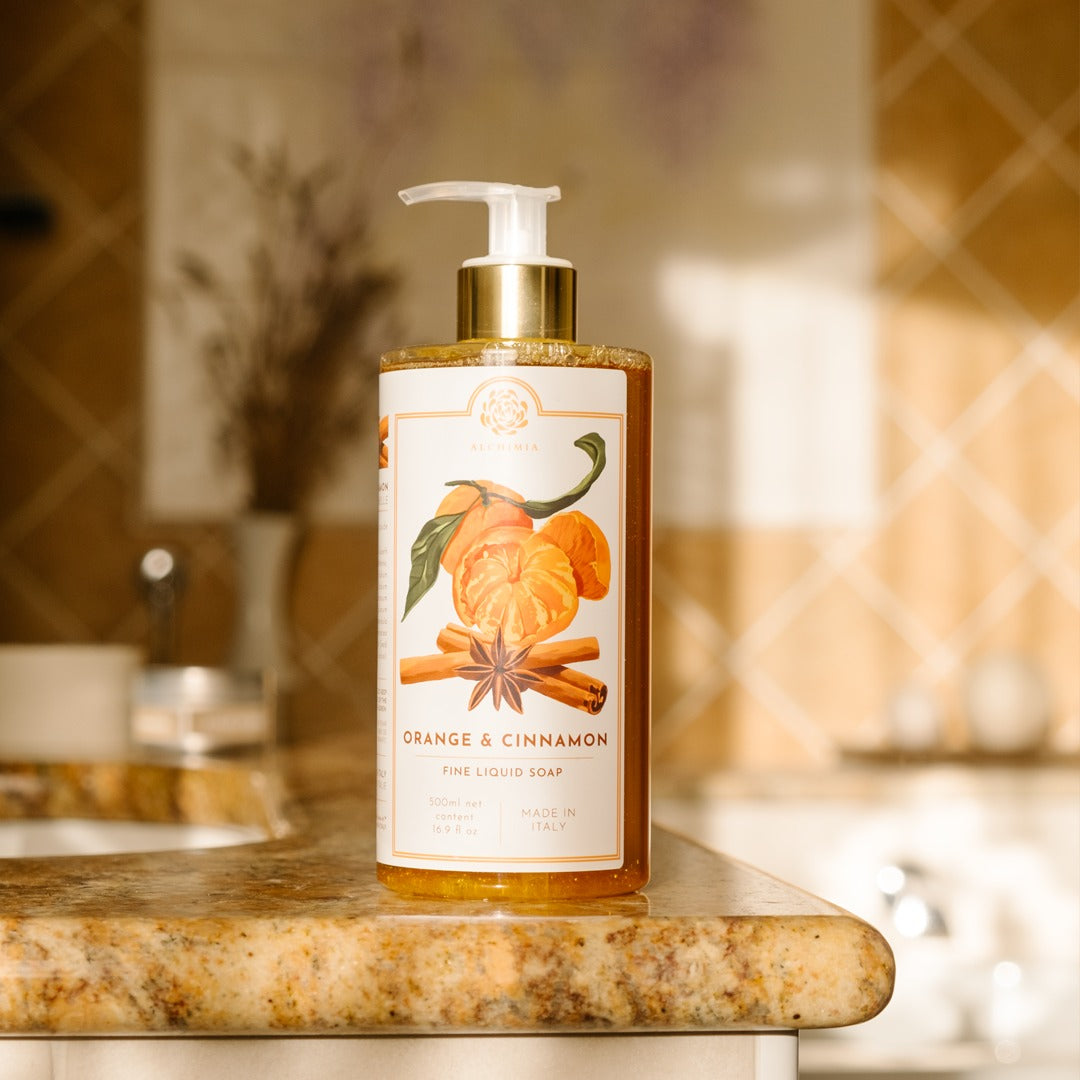 Sapone Liquido Alchimia Soap Arancio e Cannella 500ml