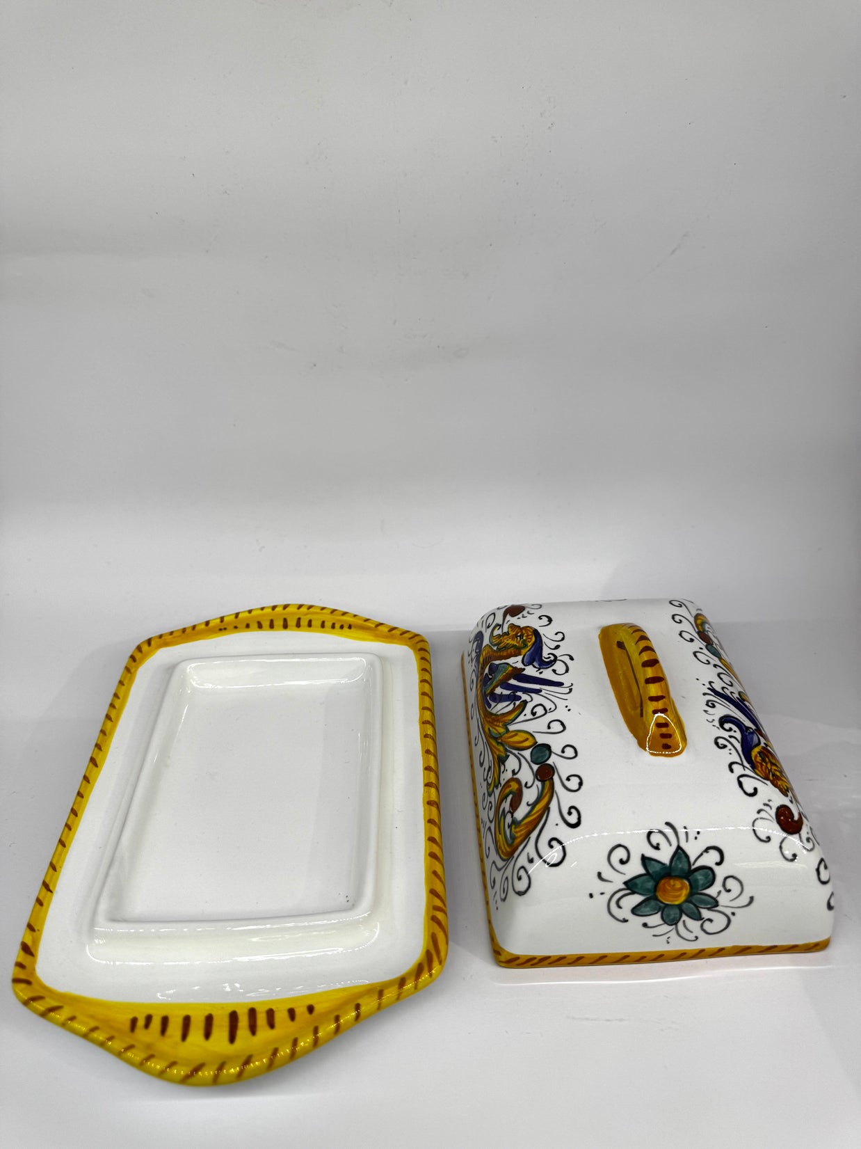 Porta Burro Rettangolare Decoro Raffaellesco