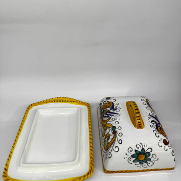 Porta Burro Rettangolare Decoro Raffaellesco