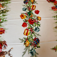 Tovaglia con babbo Natale e orsetto Digiale