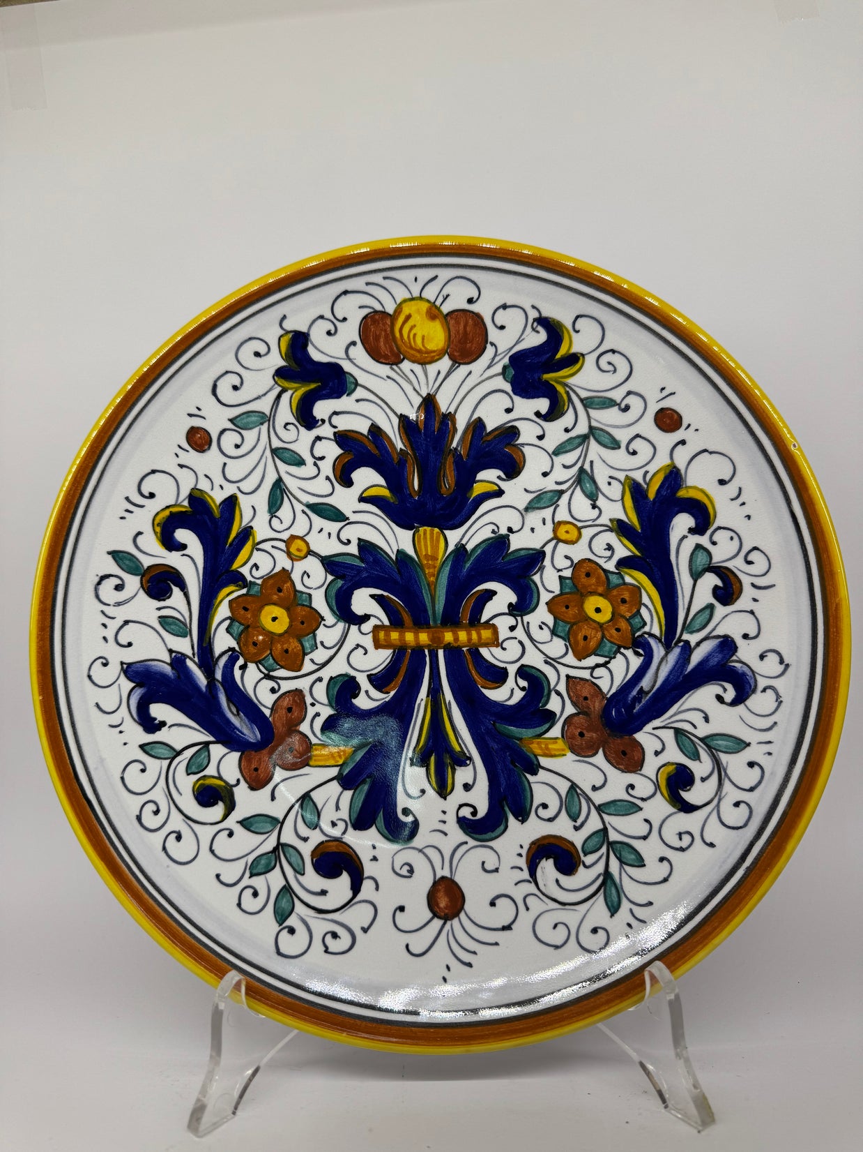 Deruta Decor Plate
