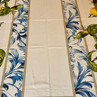 Tovaglia con Limoni e Fiori Digitale