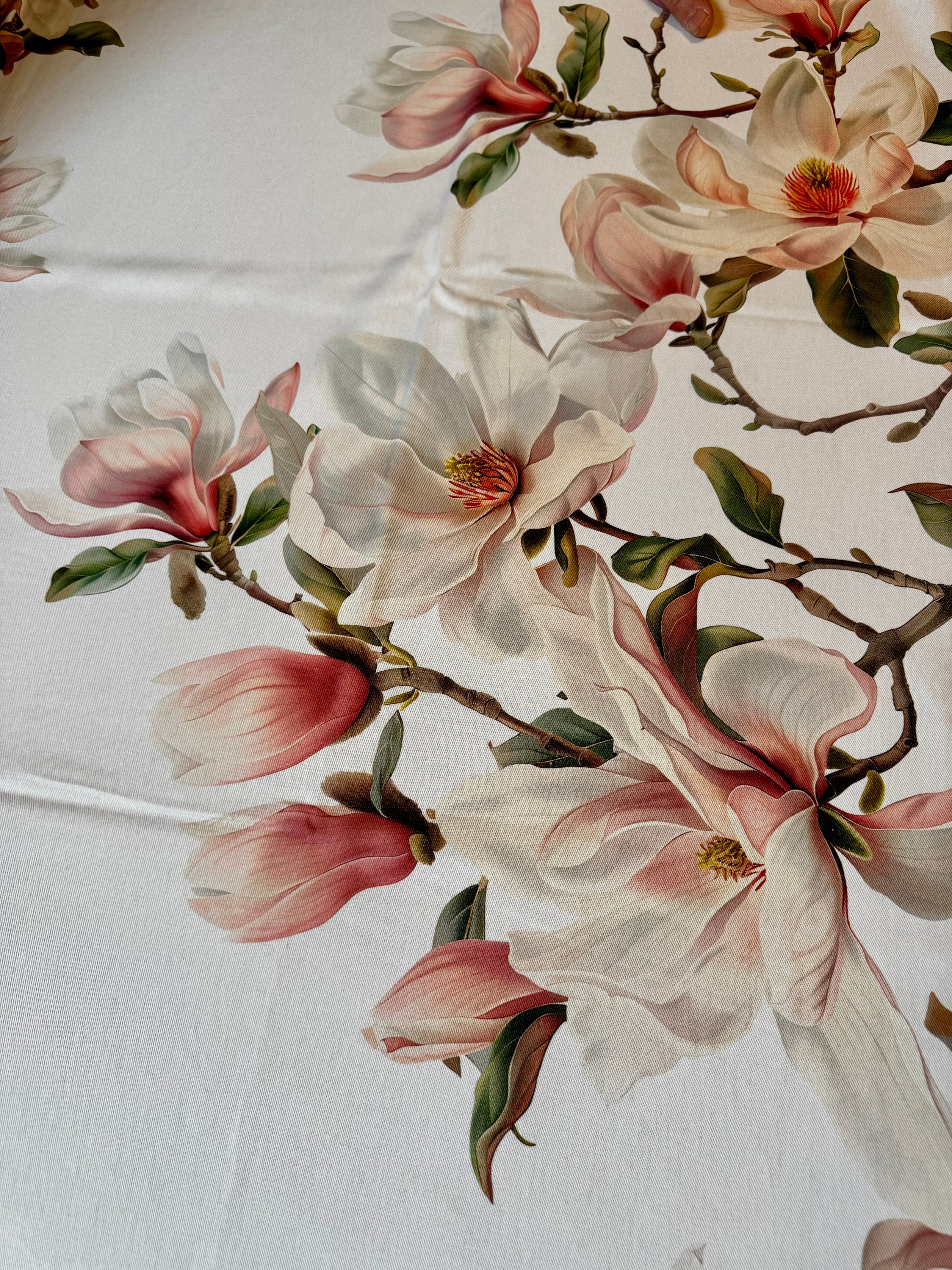 Tovaglia con Magnolie Digitale