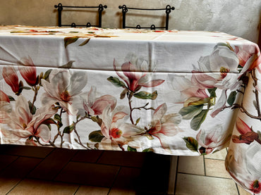 Tovaglia con Magnolie Digitale