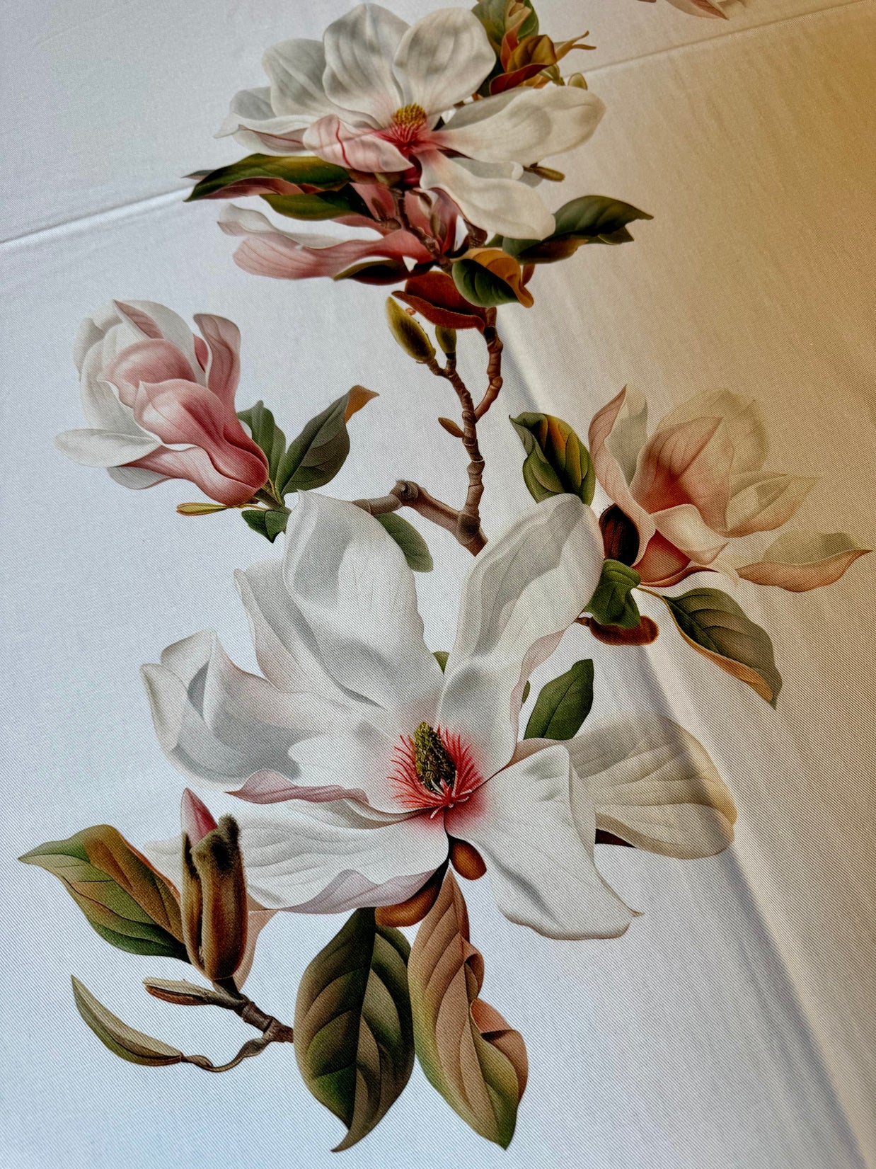 Tovaglia con Magnolie Digitale