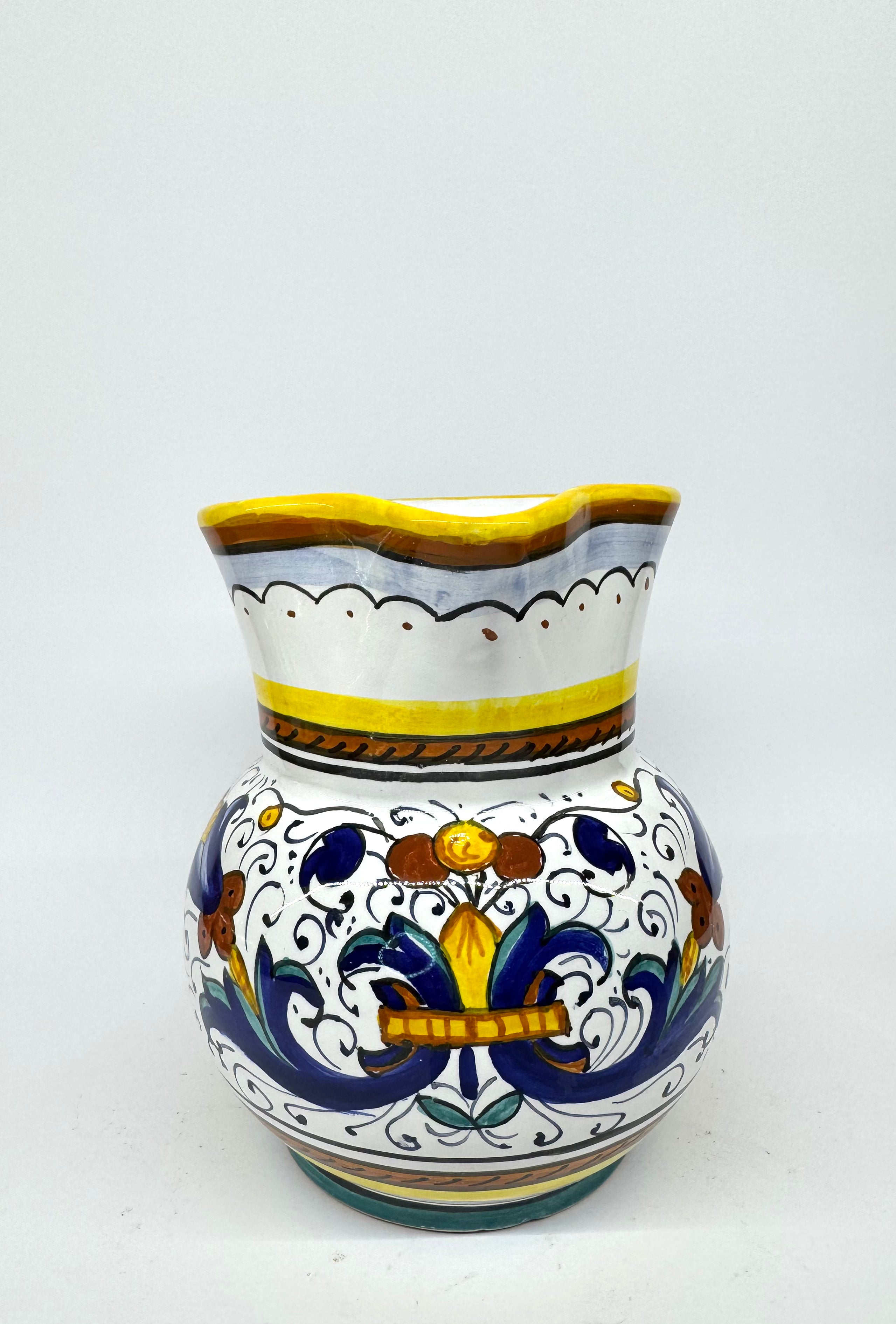 Deruta Decoration Pitcher