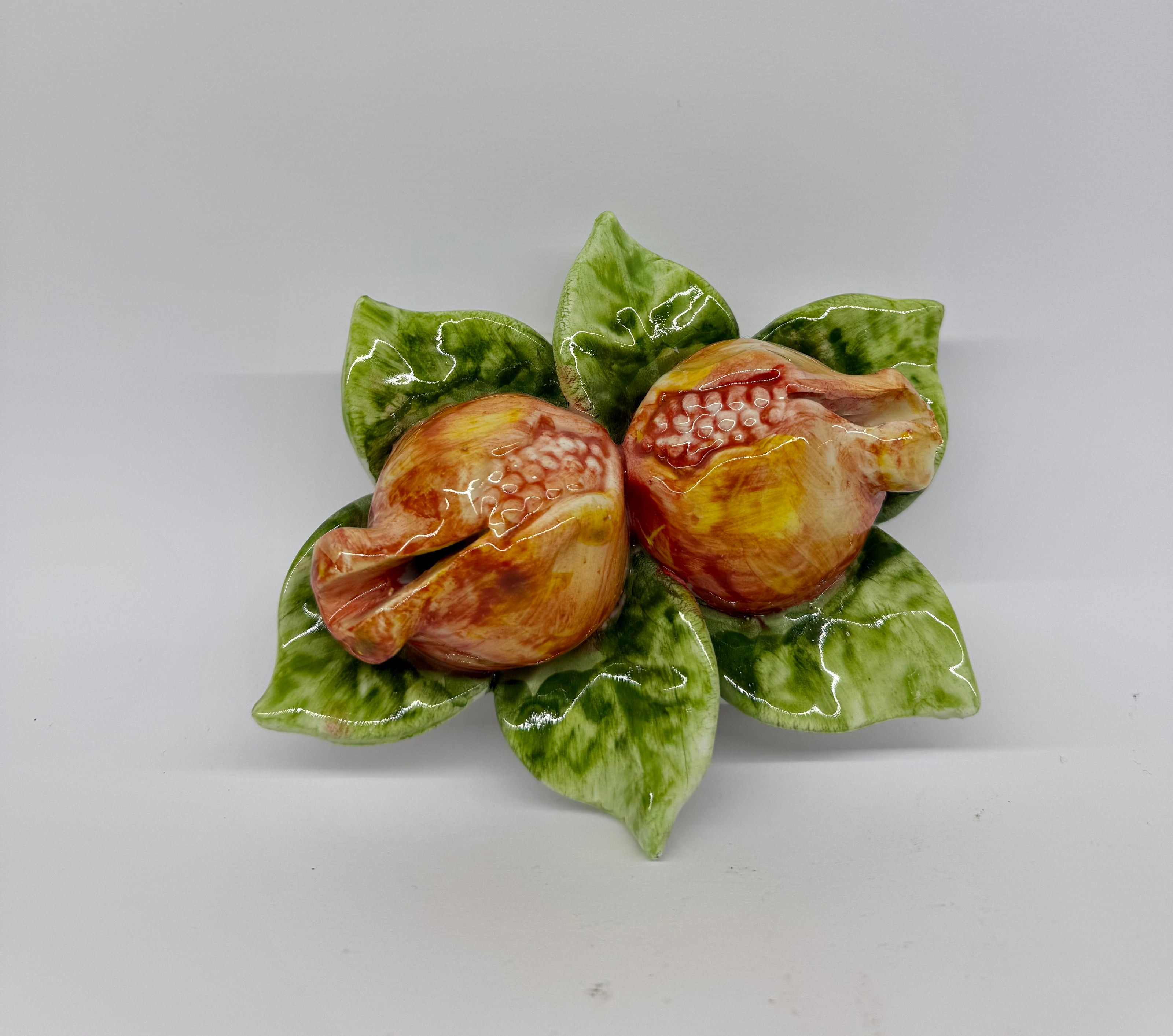 Fruttina Piccola a 2 Melograni Ceramica