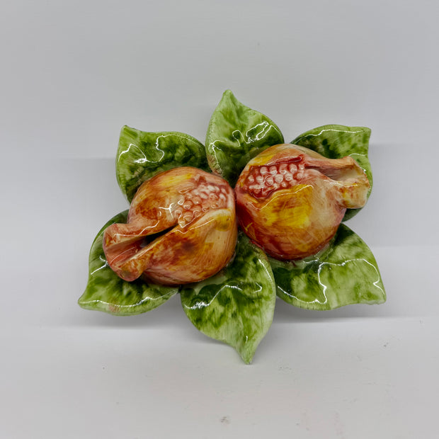 Fruttina Piccola a 2 Melograni Ceramica