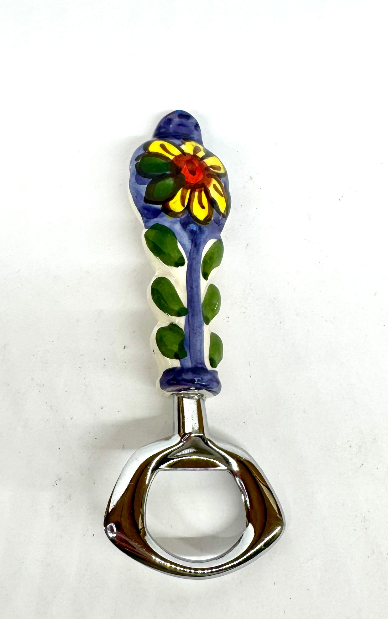 Apribottiglie in Acciaio e Ceramica
