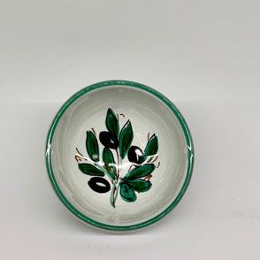 Bolo Decoro Olive Fondo Bianco