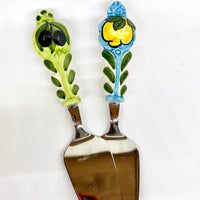 Pala Per Servire il Dessert Acciaio Ceramica