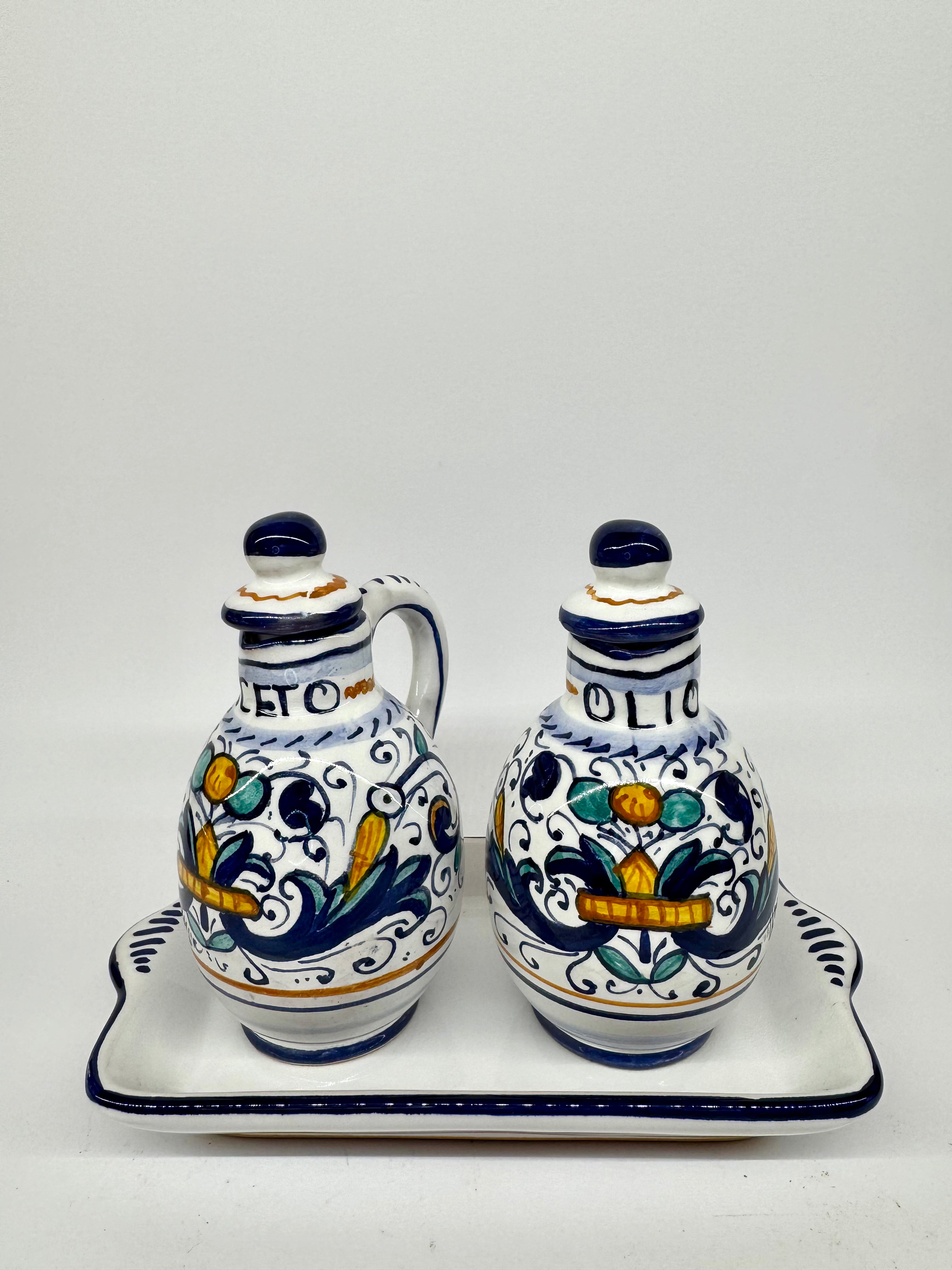 Oil And Vinegar Deruta Decor