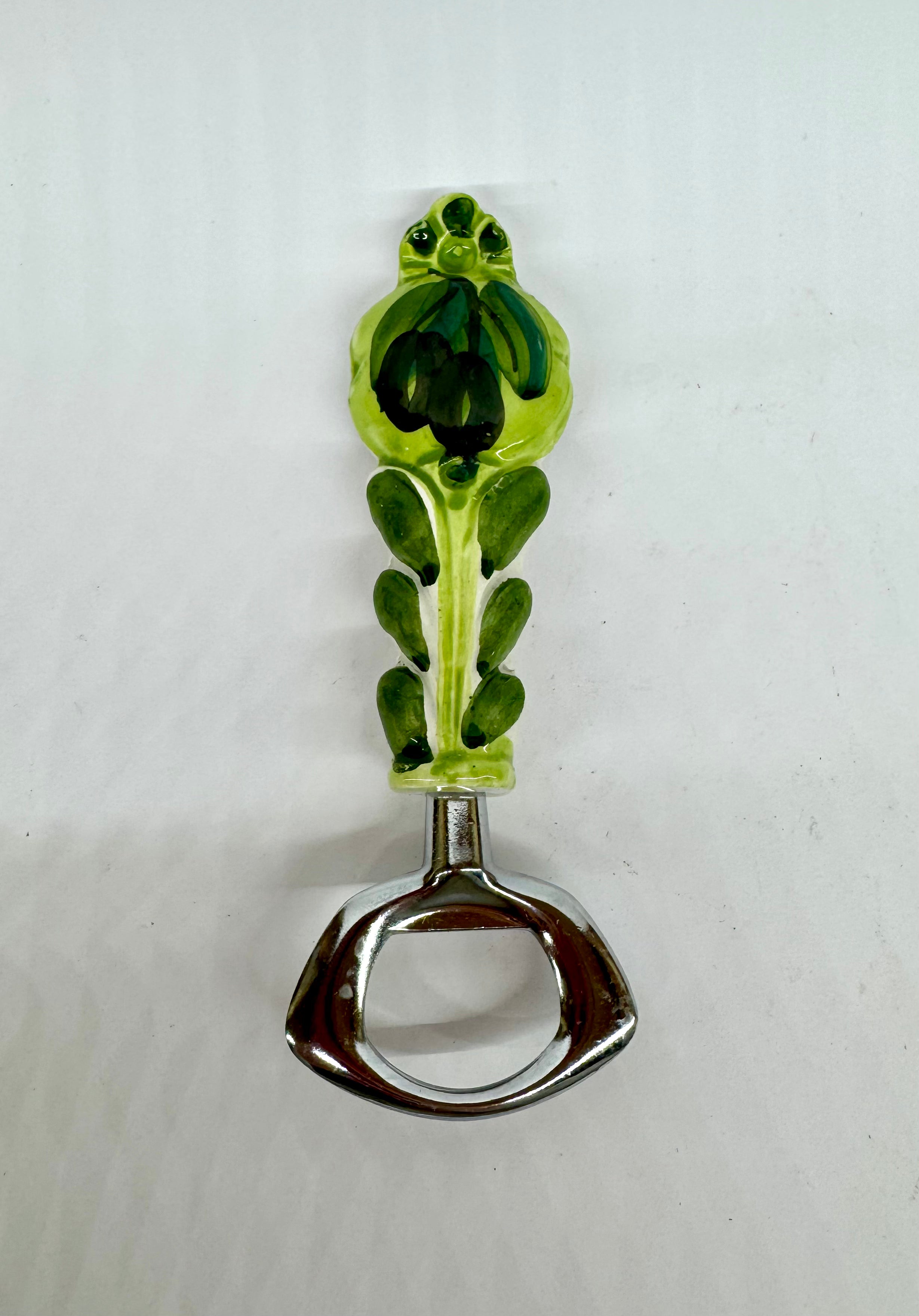 Apribottiglie in Acciaio e Ceramica