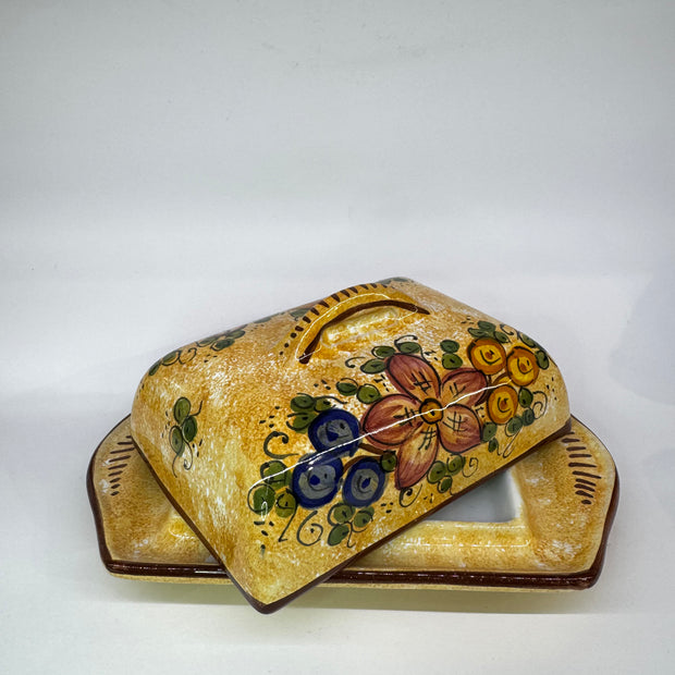 Oval Butter Holder Gubbio Decor