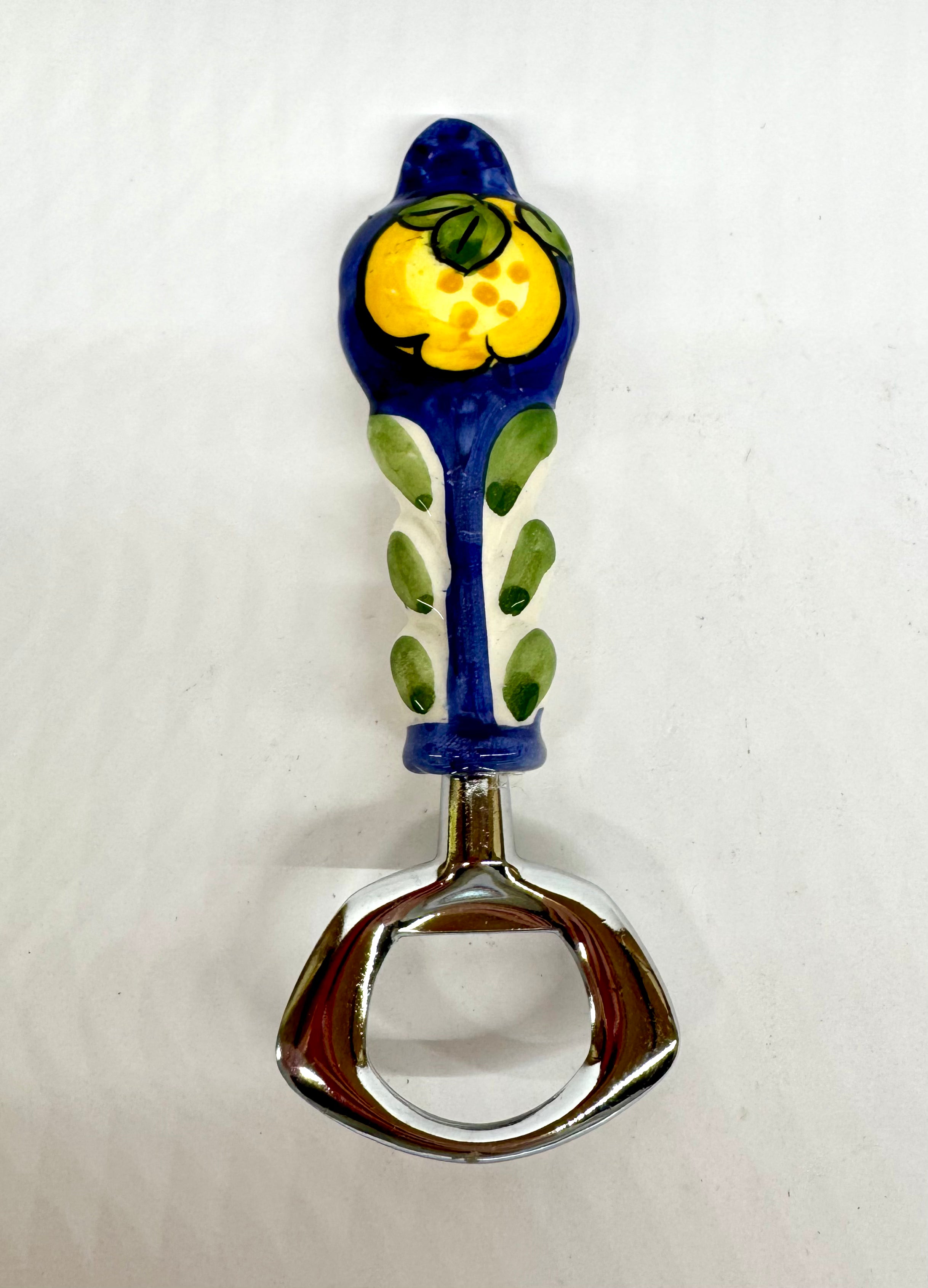 Apribottiglie in Acciaio e Ceramica