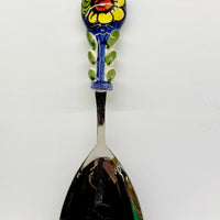 Cucchiaio Per Servire il Riso Acciaio e Ceramica