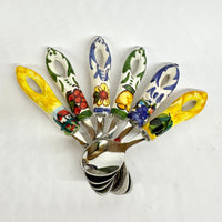 Cucchiaino da Caffè in Acciaio e Ceramica