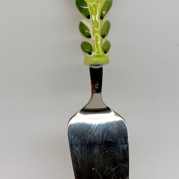 Stainless Steel Ceramic Shovel For Serving Dessert