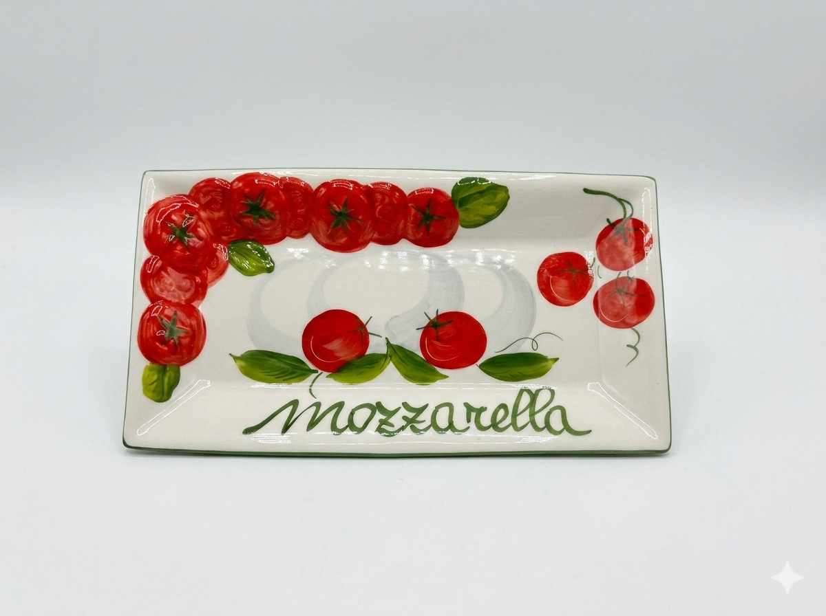 Vassoio mozzarella rettangolare