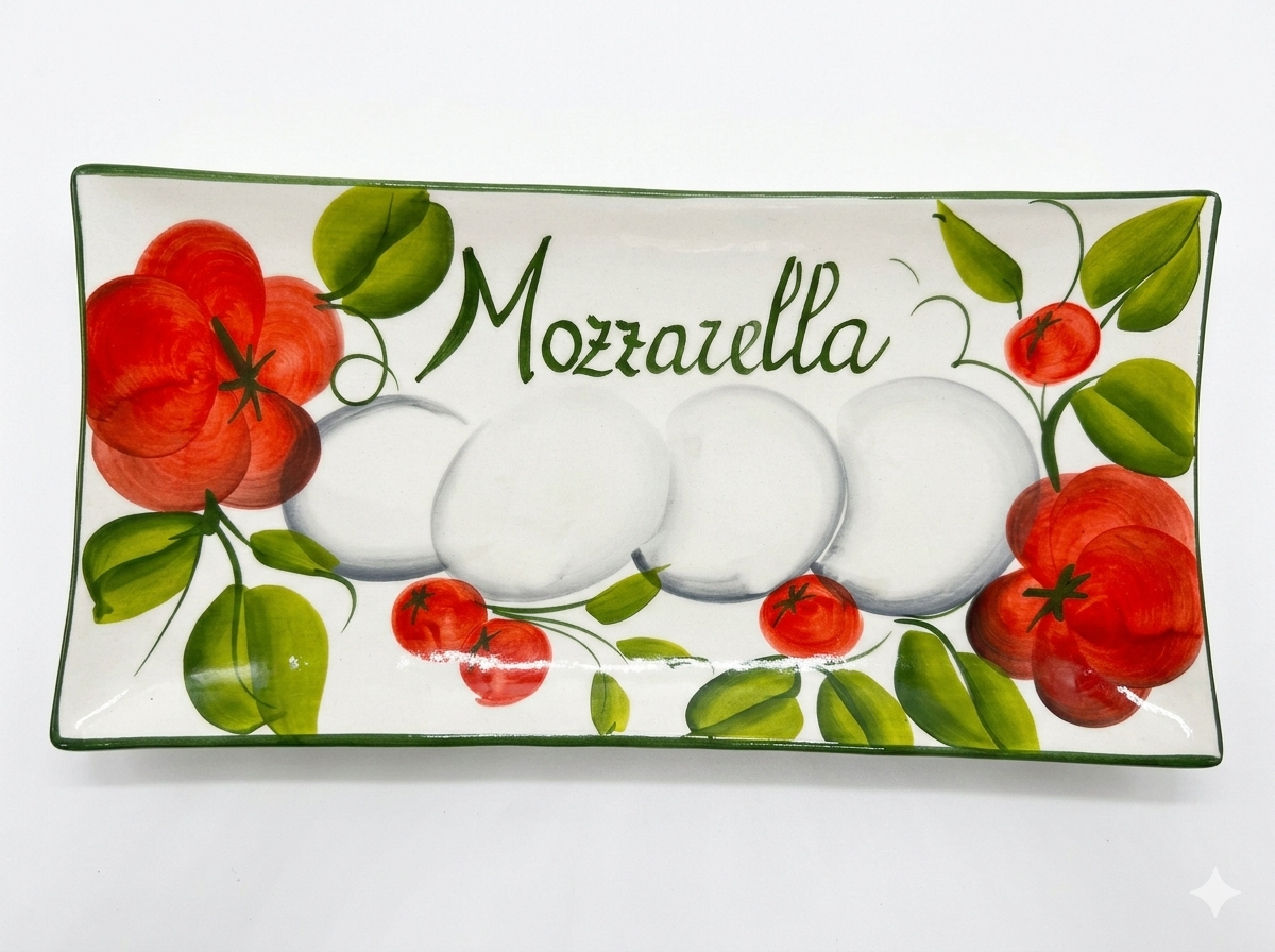 Vassoio mozzarella rettangolare