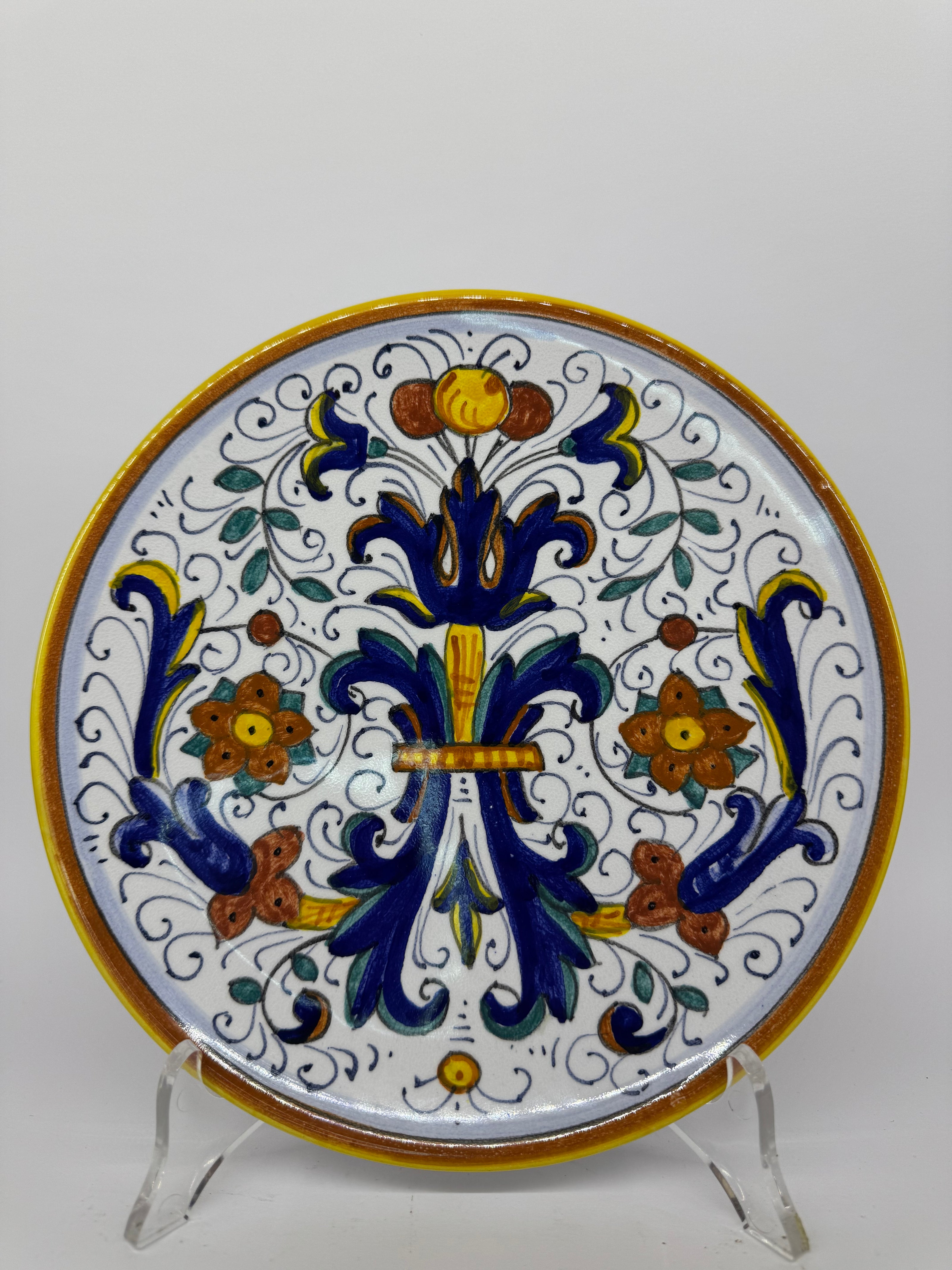 Deruta Decor Plate