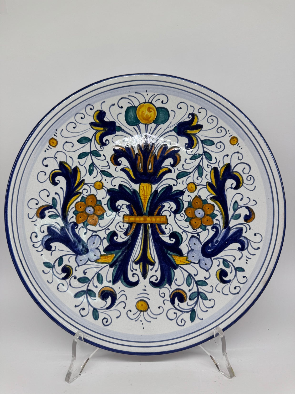 Deruta Decor Plate