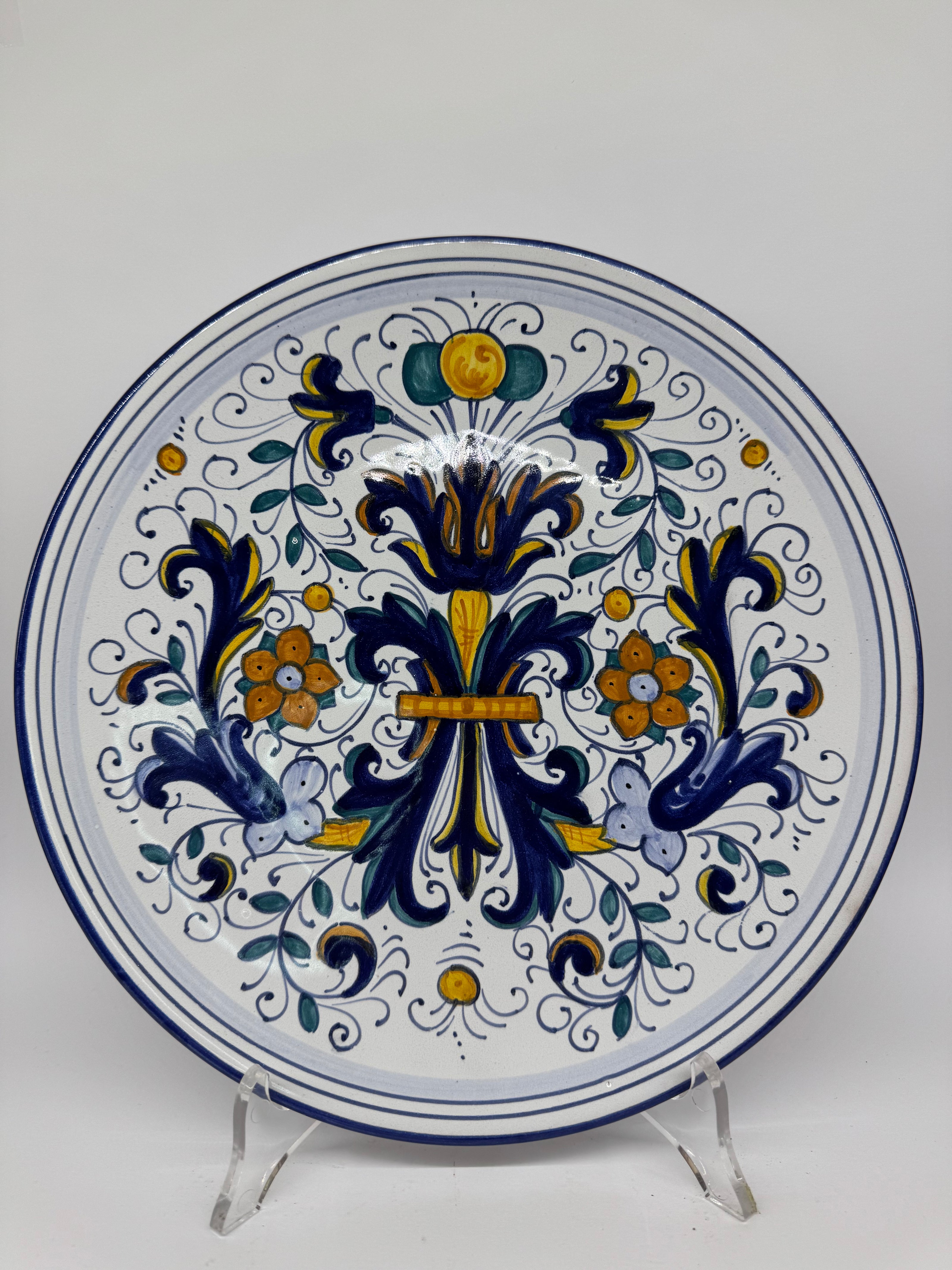 Deruta Decor Plate