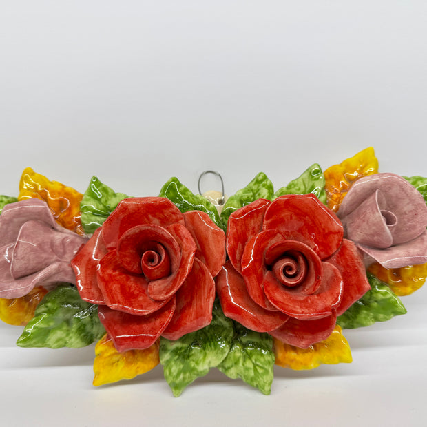 Festone Rose Ceramica