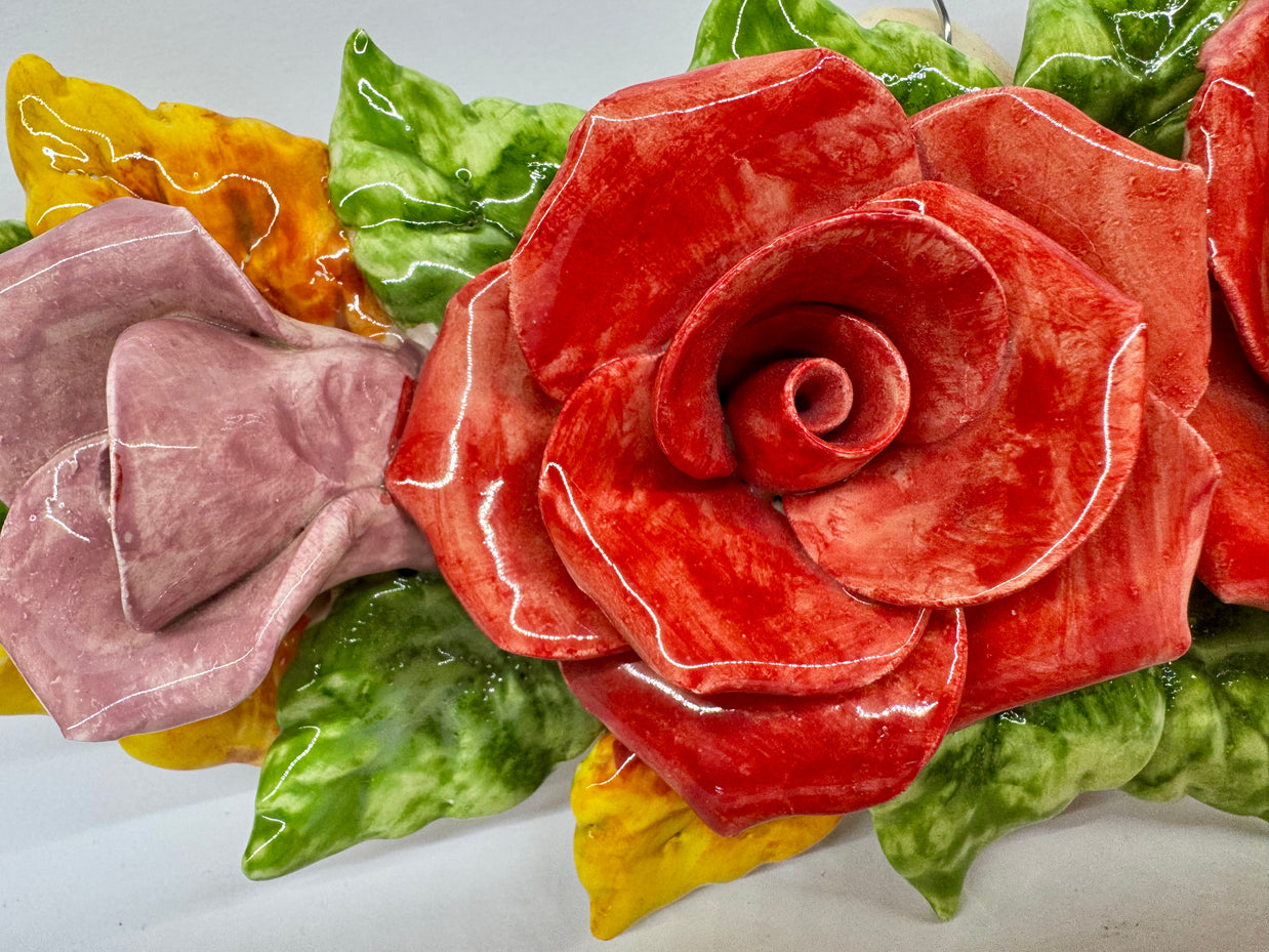 Festone Rose Ceramica
