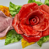 Festone Rose Ceramica