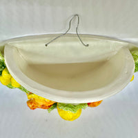 Tasca da Muro Per Fiori in Ceramica