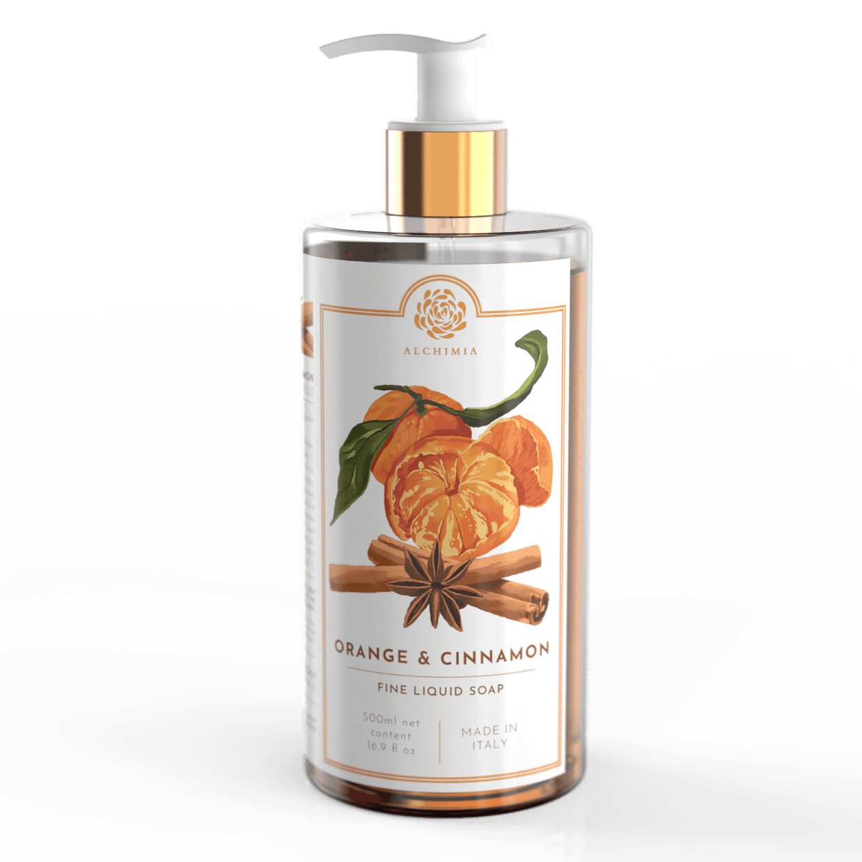 Sapone Liquido Alchimia Soap Arancio e Cannella 500ml