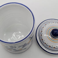 Jar With Lid Deruta Decor
