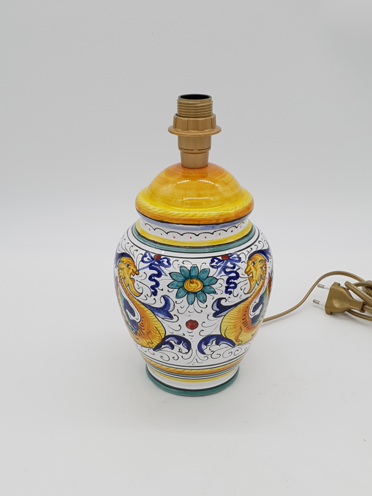 Lampada Piccola Decoro Raffaellesco CAPPELLO NON INCLUSO