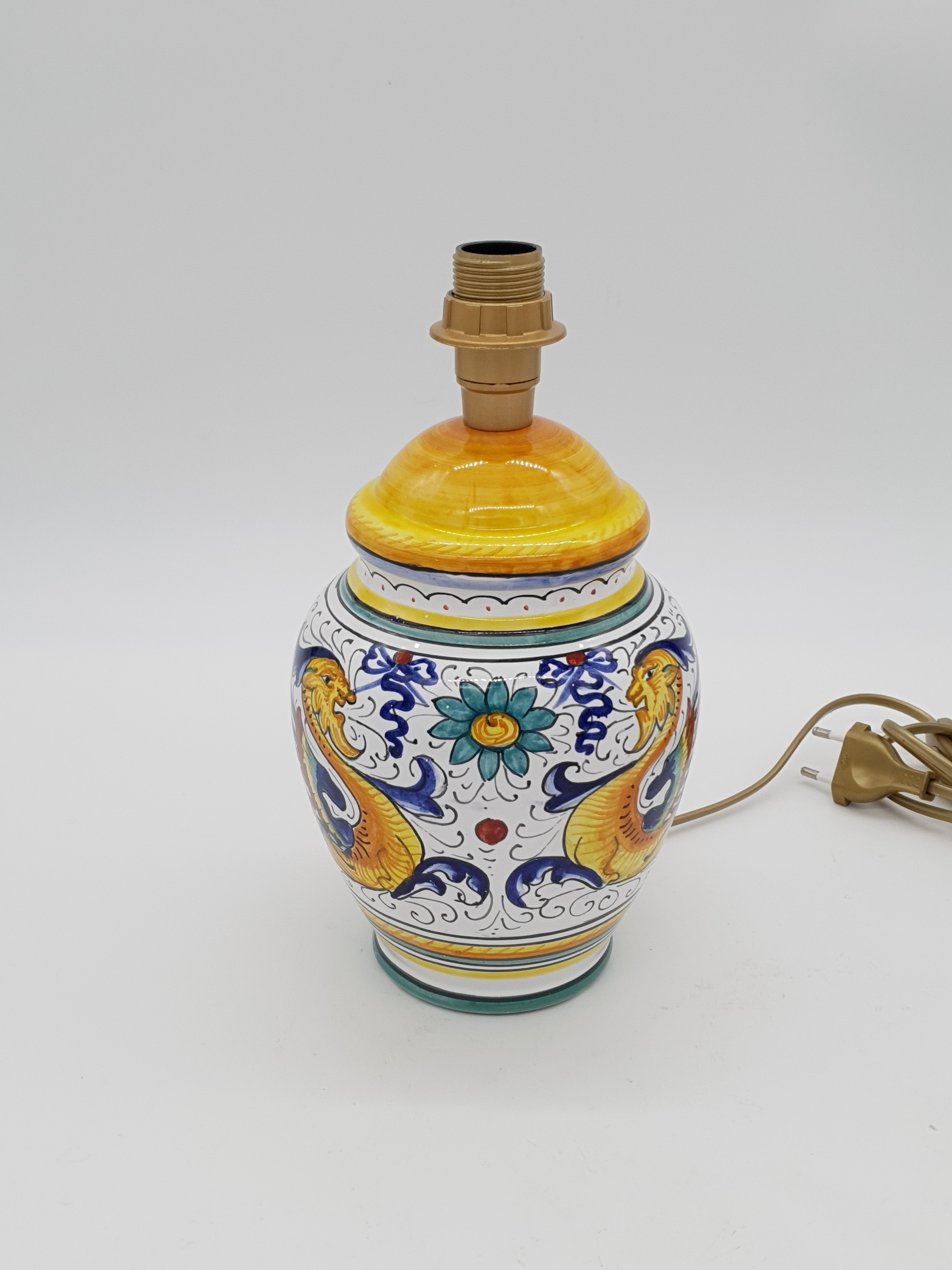 Lampada Piccola Decoro Raffaellesco CAPPELLO NON INCLUSO
