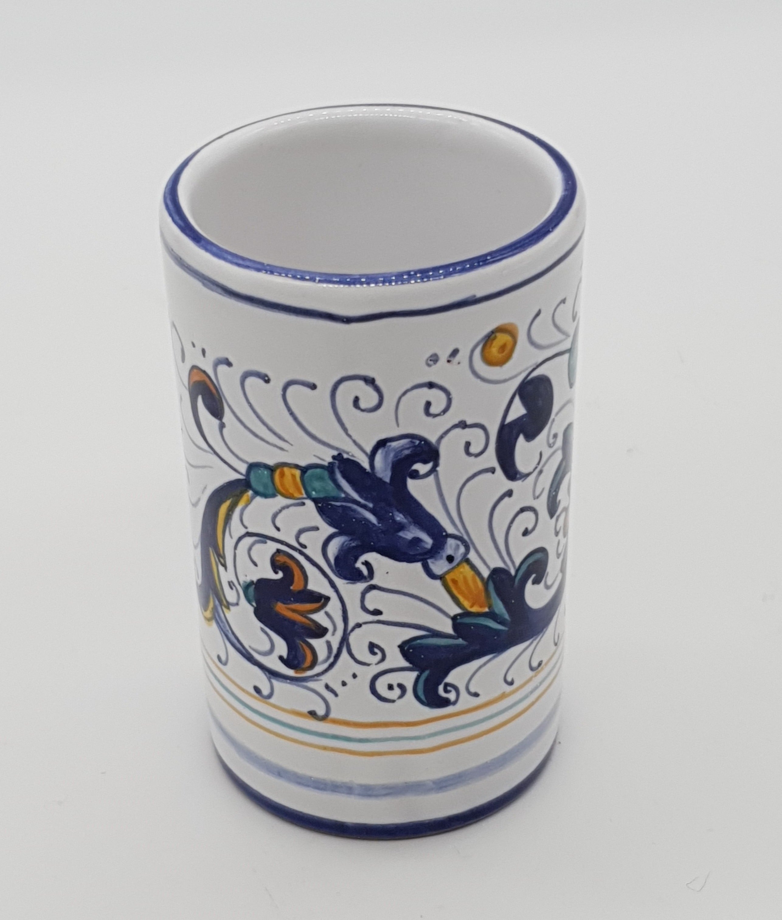 Pencil Holder Deruta Decoration