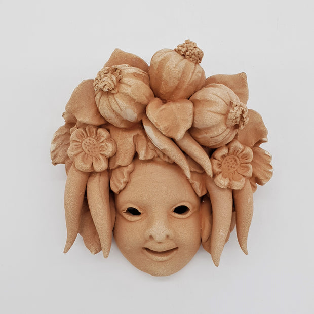 Maschera Torre Aglio Terracotta